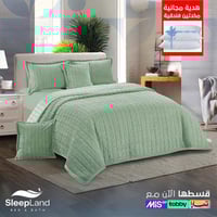 دايسن | مفرش شتوي مضغوط مخمل ناعم | لون فيروزي