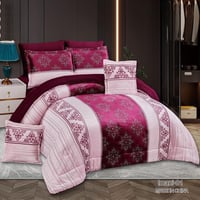 ايمان | مفرش شتوي من الفرو الناعم - لون موف