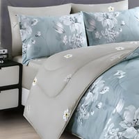 فلورينا | طقم مفرش صيفي مشجر + هدية مخدتين | موديل...