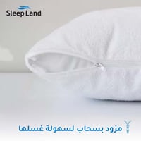 طقم عازل حماية مخدة مع سحاب