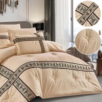 مفرش سدو تراثي بيج فاخر بخامة مايكروفايبر – موديل...