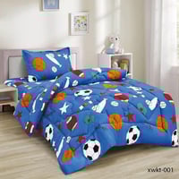 طقم مفرش أطفال برسومات كرتونية كرات