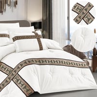 مفرش سدو تراثي ابيض فاخر بخامة مايكروفايبر – موديل...