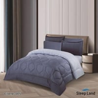 طقم مفرش سرير كحلي إيرلين ربيعي