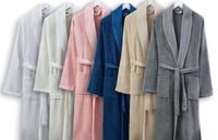 روب حمام تركي قطن 100% | للرجال والنساء