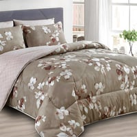 فلورينا | طقم مفرش صيفي مشجر + هدية مخدتين | موديل...