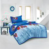 مفرش أطفال أولاد نفر | أزرق برسومات سبايدر مان – 3...