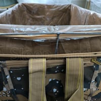 شنطة عزبة فارغة للرحلات - قماش تنزاني عسكري