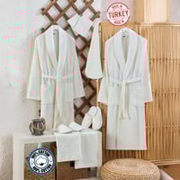 طقم روب حمام تركي قطن 100% | 13 قطعة