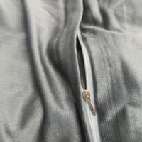 طقم شرشف مخمل نفر ونص | 2 قطع | بألوان متعددة