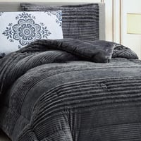 طقم لحاف آرام | شتوي نفر ونص | موديل oni-9|لون رما...