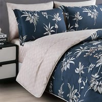 فلورينا | طقم مفرش صيفي مشجر + هدية مخدتين | موديل...