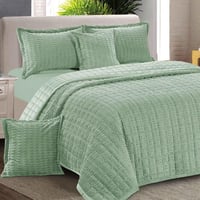 دايسن | مفرش شتوي نفر ونص| لون فيروزي