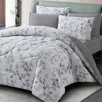 ميرا | طقم لحاف وجهين مشجر سادة | موديل mira-15