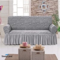 طقم تلبيسة كنب رمادي