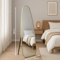 مرآة ستاند بطول 160×50 سم