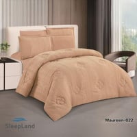 مورين | مفرش جاكارد لون بيج بني