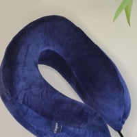 وسادة رقبة ميموري فوم للسفر والمكتب | دعم 360° للر...