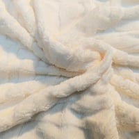 بطانية فلانو روشينا فاخرة وجهين 1900 غ | مخمل فرو...