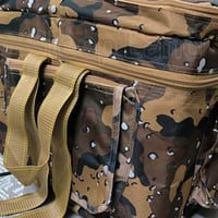 شنطة عزبة فارغة للرحلات - قماش تنزاني عسكري