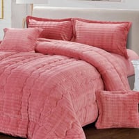 فونتان| مفرش شتوي ملكي| لون ابيض