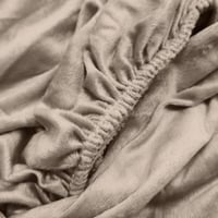 طقم شرشف مخمل نفر ونص | 2 قطع | بألوان متعددة