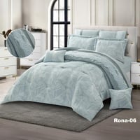 مفرش عرايسي جاكار رونا – نقشة أوراق فاخرة | موديل...