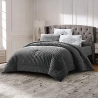 طقم لحاف آرام | شتوي مزدوج | موديل oni-1|لون رمادي...