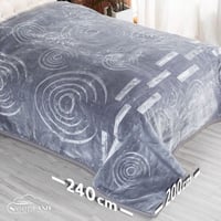 بطانية 6 كيلو مزدوج رصاصي