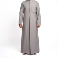 ثوب كويتي شبابي شتوي سادة