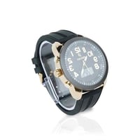 ساعه فخامه -اسود مع ذهبي