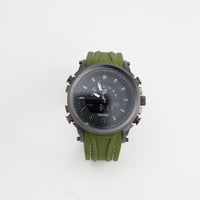 ساعة فخامه شبابية - أخضر