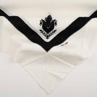 شال مطرز اسود علبه 172