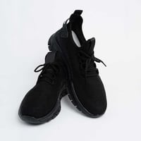 شوز رجالي أسود ربطه بنعل عالي1-0807