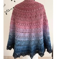 شال ورد وبحر