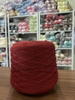 قطن ايطالي أحمر قرمزي