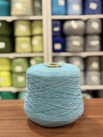 قطن ايطالي “مقصب “ أزرق سماوي