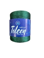 سلسلة حرير أخضر ملكي