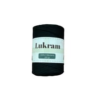 مكرمية جينز أسود