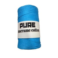 مكرمية بيور أزرق سماوي