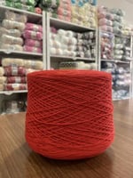 قطن ايطالي أحمر ناري