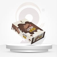 كرتون شرائح كيك نكهة شوكلت