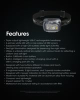 كشاف رأس NITECORE NU31