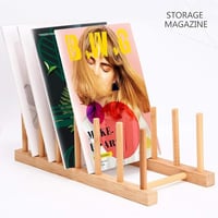 حامل أسطوانات خشبي