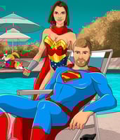 نمط الابطال الخارقين