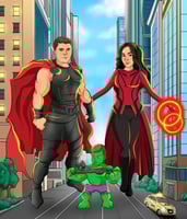 نمط الابطال الخارقين