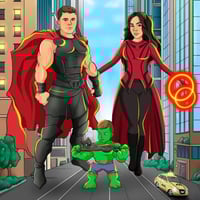 نمط الابطال الخارقين