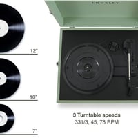 جرامافون crosley أخضر
