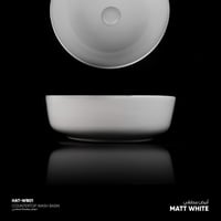 حوض مغسلة سطحي دائري (مقعر) بيليا - WB01