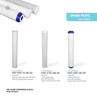 شمعة الفلتر بحجم نحيل (الكربون النشط/الكربون الصلب...